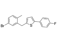 2-(2-甲基-5-溴苄基)-5-(4-氟苯)噻吩，99%（GC)