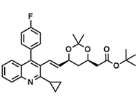 6-[[(1E)-2-环丙基-4-(4-氟苯基)-3-喹啉基]-乙烯基]-<em>22</em>-二甲基-13-二氧六环-4-乙酸叔丁酯