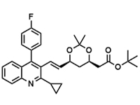 6-[[(1E)-2-环丙基-4-(4-氟苯基)-3-喹啉基]-乙烯基]-22-二甲基-13-二氧六环-4-<em>乙酸</em>叔丁<em>酯</em>