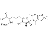 Nα-[(9H-芴-9-基甲氧基)羰基]-Nω-(2,2,4,6,7-五甲基苯并二氢呋喃-5-磺酰基)-L-精氨酸，99%（HPLC) 