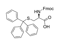 N-[(9H-芴-9-基甲氧基)羰基]-S-(三苯基甲基)-D-半胱氨酸，98%（HPLC) 