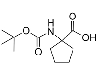 1-（叔丁氧基羰氨基）环戊烷甲酸，<em>97</em>%（GC）