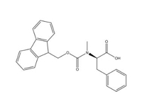 N-[(9H-芴-<em>9</em>-基甲氧基)羰基]-N-甲基-L-苯丙氨，98%（HPLC）