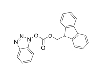 1-[(9H-芴-<em>9</em>-基甲氧基)羰基氧]苯并三唑，95%（HPLC)